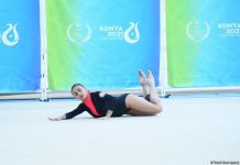 Zohra Agamirova wins bronze in ball exercise (PHOTO)