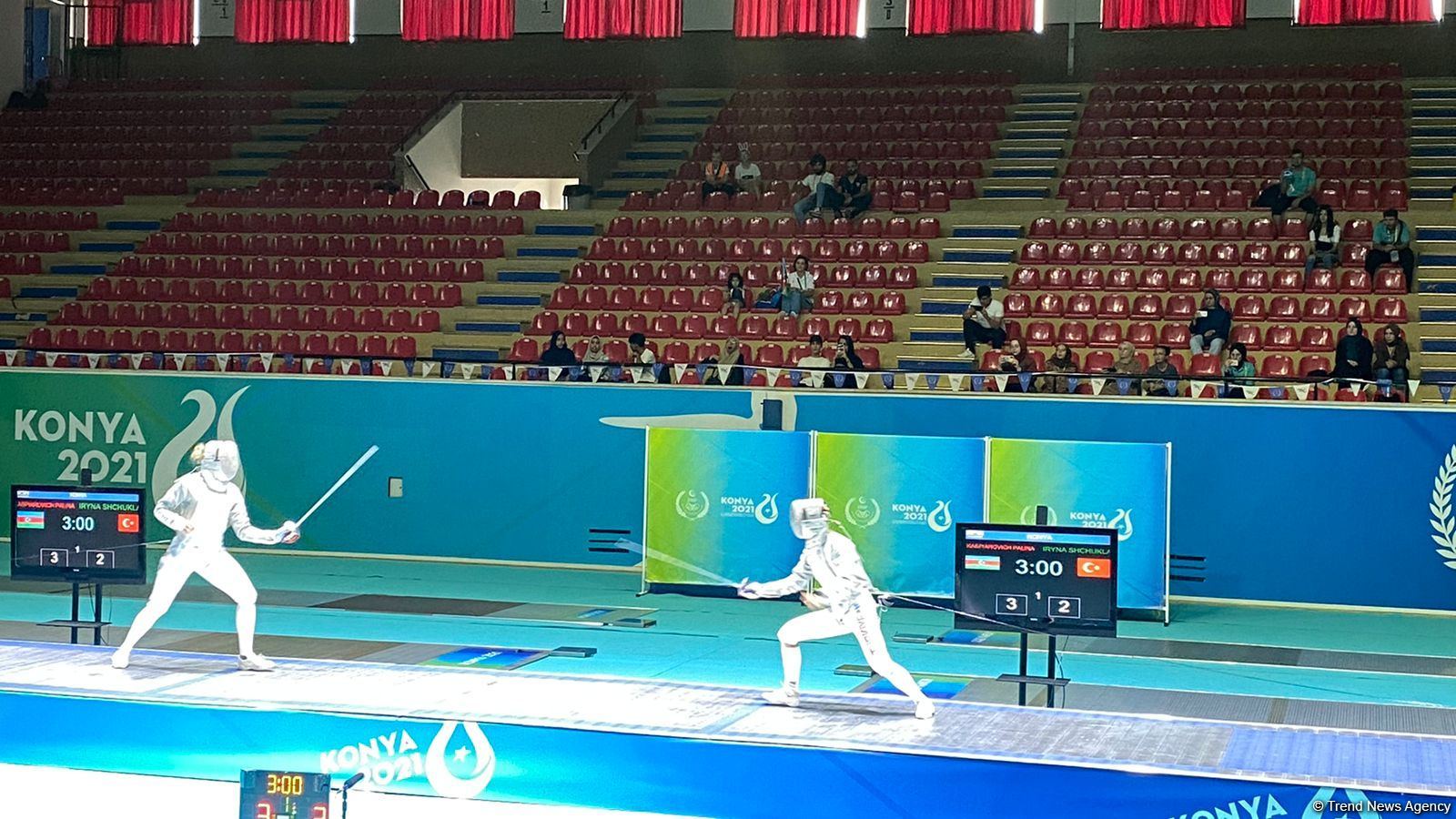 Azerbaijani saber fencing athlete wins silver medal at V Islamic Solidarity Games (PHOTO)