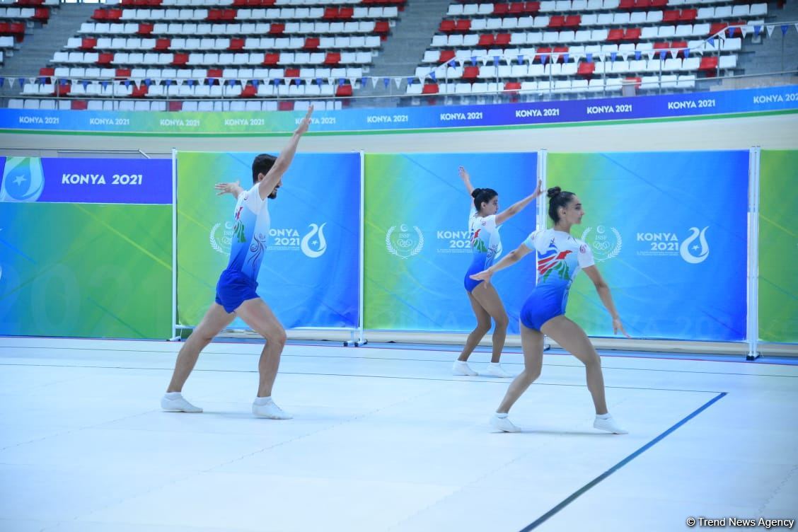Trio of Azerbaijani gymnasts win silver medal at V Islamic Solidarity Games
