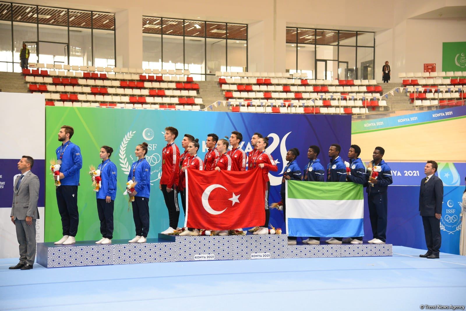 Аэробная гимнастика на Исламиаде: пять медалей азербайджанских спортсменов (ФОТО)