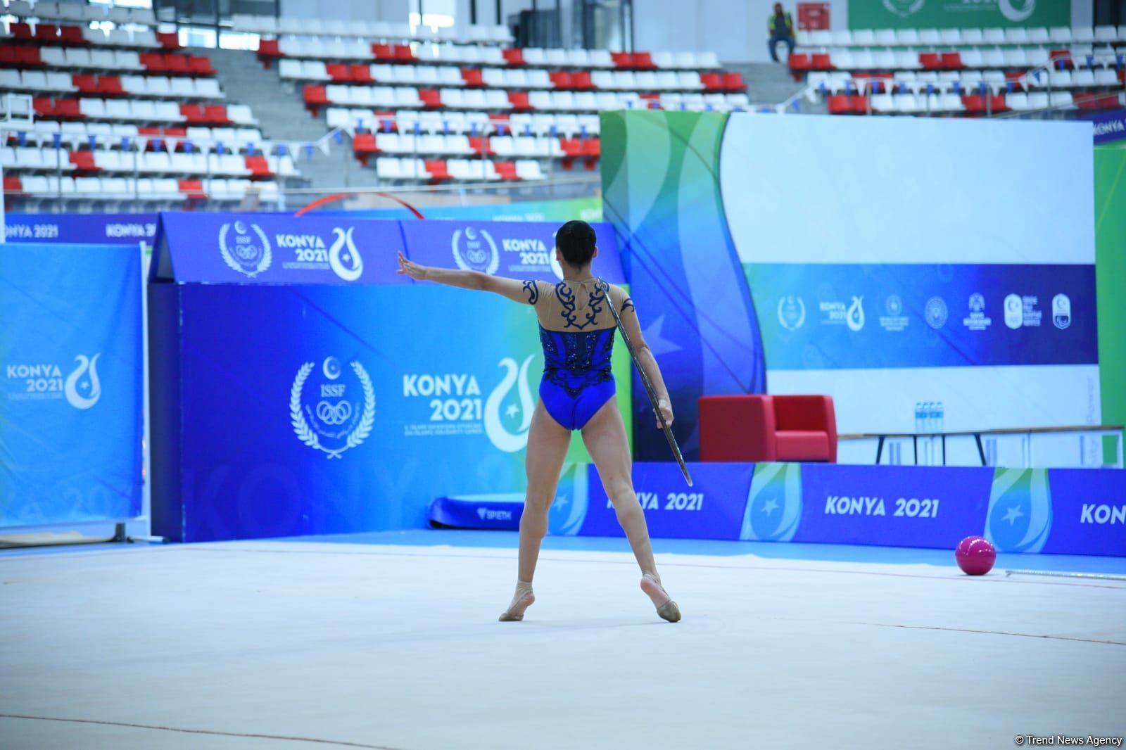 Azerbaijani gymnast Zohra Agamirova wins silver in hoop exercise (PHOTO) .