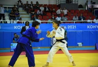 Azerbaijani judoka advances to next stage of competitions at V Islamic Solidarity Games (PHOTO)