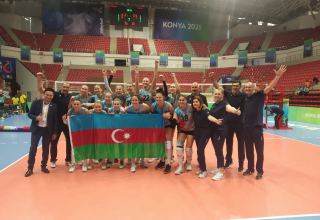 Azerbaijan women's national volleyball team grabs bronze at V Islamic Solidarity Games (PHOTO)