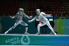 Азербайджанская женская команда по фехтованию на саблях выиграла золотую медаль Исламиады (ФОТО)