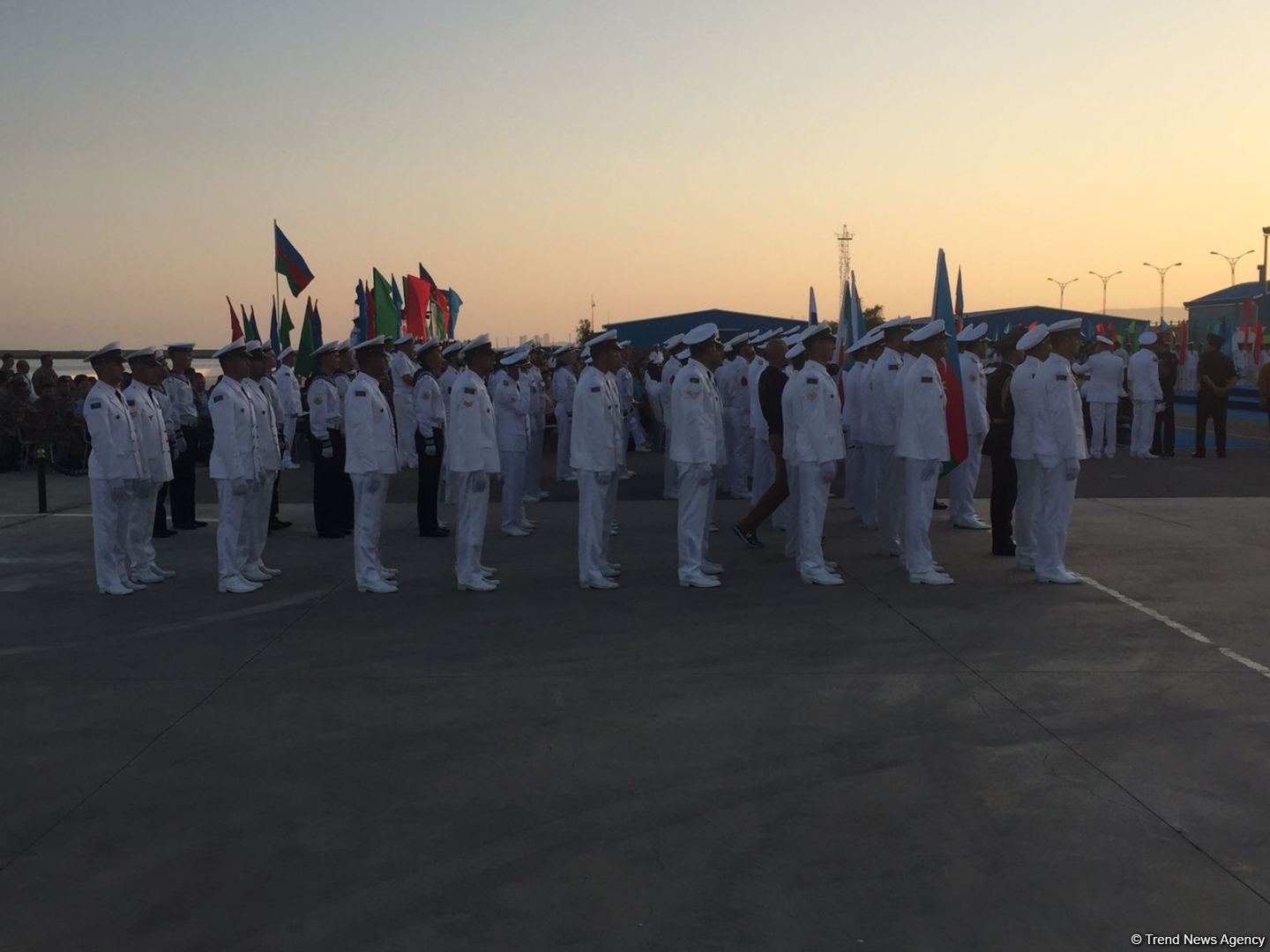 Beynəlxalq Ordu Oyunları çərçivəsində “Dəniz kuboku” müsabiqəsinin açılış mərasimi keçirilib (FOTO)