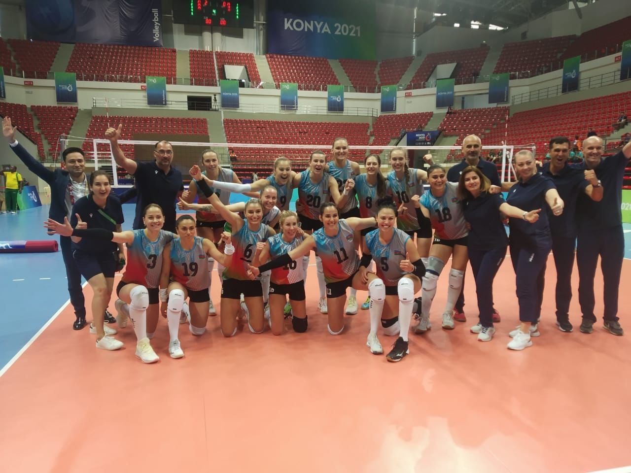 Азербайджанская женская сборная по волейболу завоевала бронзовую медаль Исламиады (ФОТО)