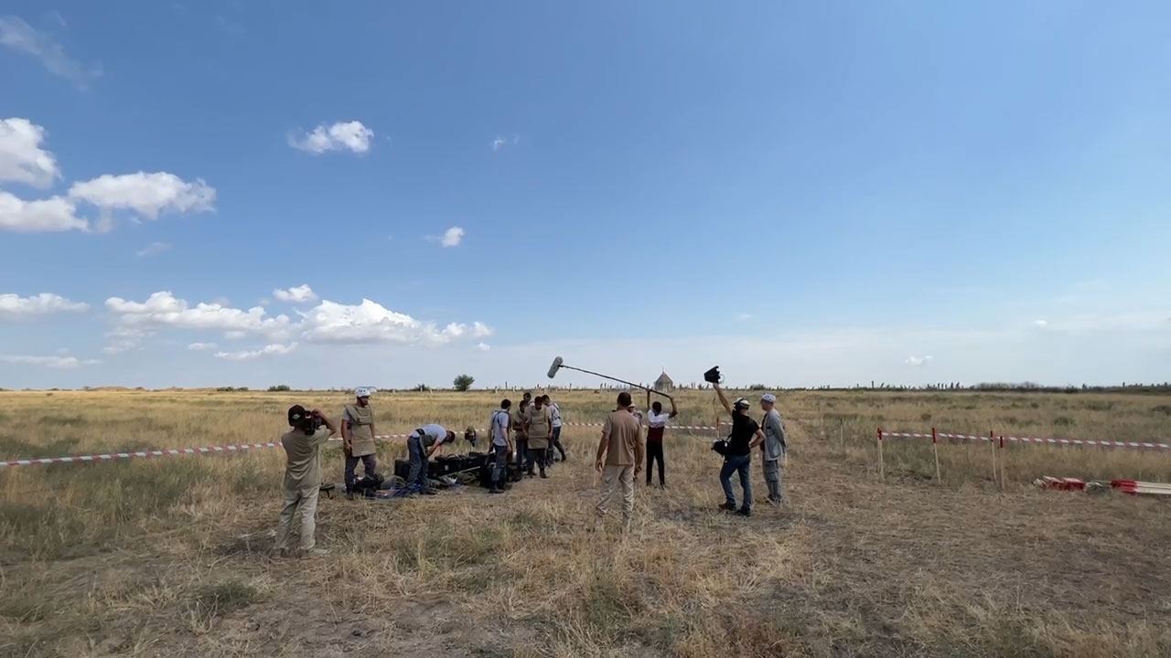 "ANAMA" – завершены съёмки фильма о разминировании освобожденных от оккупации территорий (ФОТО)