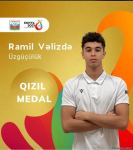 Azerbaijani swimmer wins gold medal at V Islamic Solidarity Games (PHOTO/VIDEO)