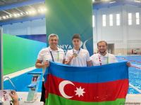 Azerbaijani swimmer wins gold medal at V Islamic Solidarity Games (PHOTO/VIDEO)