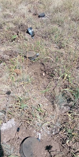 Area mined by illegal Armenian armed groups found in Azerbaijan’s Lachin - MoD (PHOTO)