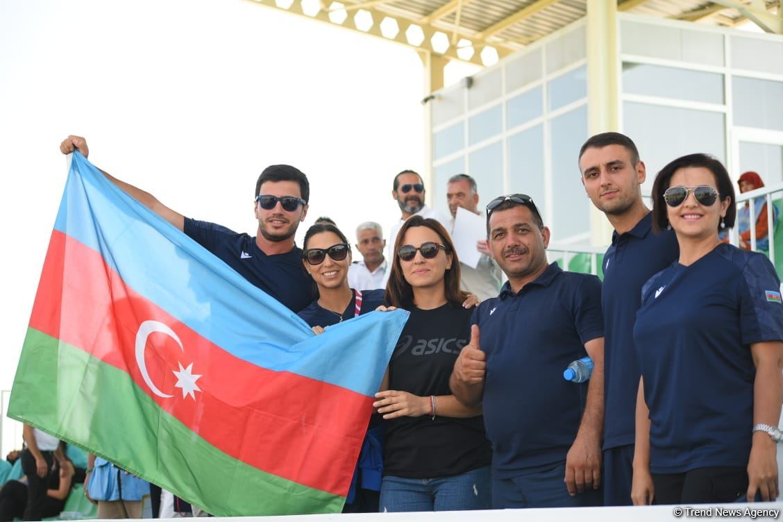 Азербайджанские спортсмены завоевали "золото" в соревнованиях по стендовой стрельбе на Исламиаде (ФОТО)