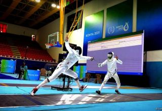 Azərbaycanın qılıncoynatma üzrə yığma komandası İslamiadanın qızıl medalını qazanıb