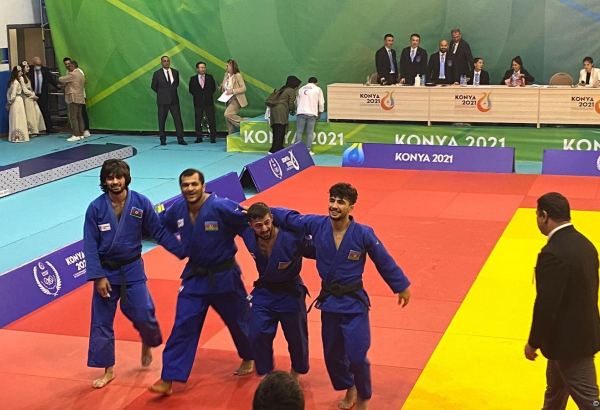 Azerbaijani judokas win gold medal at V Islamic Solidarity Games (PHOTO)
