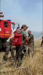 Для тушения лесных пожаров в Хачмаз прибыл пожарный поезд (ФОТО/ВИДЕО)