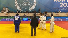 Azerbaijani judokas win gold medal at V Islamic Solidarity Games (PHOTO)