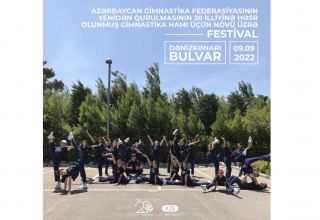 "Gymnastics for All" festival to be held in Baku