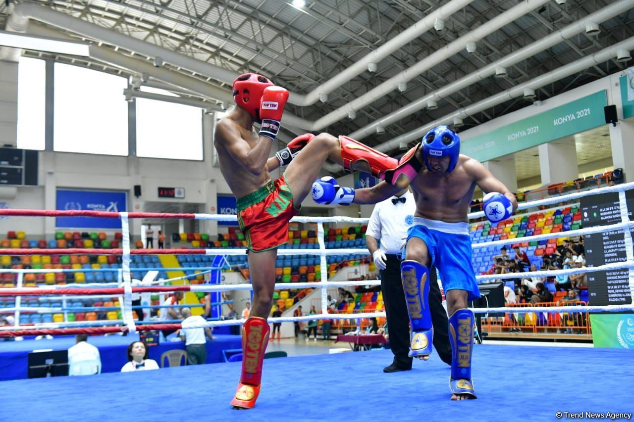 Azerbaijani kickboxers reach finals at V Islamic Solidarity Games (PHOTO)