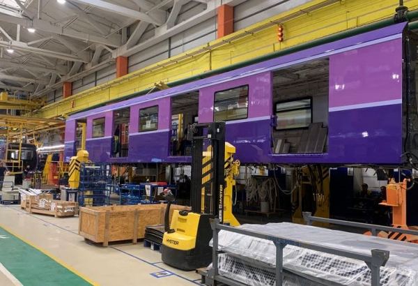 Russian enterprise continues production of cars for Baku Metro (PHOTO)