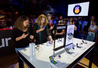 Presentation of new generation of Samsung products held in Azerbaijan's Baku (PHOTO)