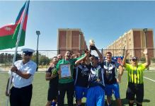 Военные моряки Азербайджана стали победителями футбольного турнира (ФОТО)
