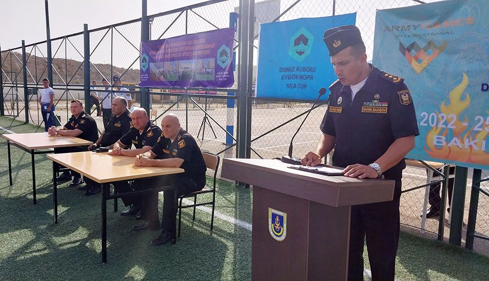 Военные моряки Азербайджана стали победителями футбольного турнира (ФОТО)