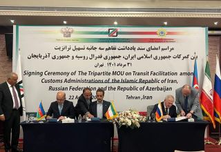 Меморандум о взаимопонимании между Ираном, Азербайджаном и Россией поспособствует росту транзита и торговли (Эксклюзив) (ФОТО)