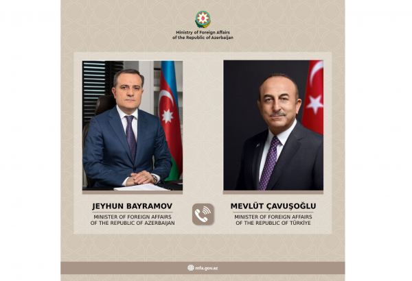 Phone talk held between FMs of Azerbaijan and Türkiye
