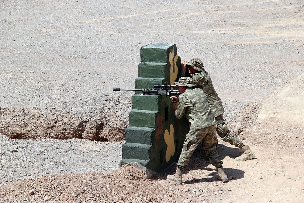 Azerbaijani snipers successfully complete tasks at ‘Sniper Frontier’ contest within International Army Games-2022 (PHOTO)
