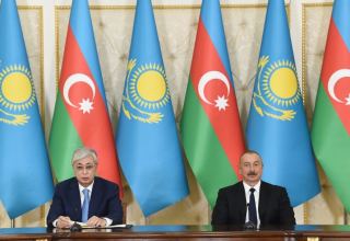 Kazakhstan's president thanks president of Azerbaijan for supporting initiative to convene Conference on Interaction and Confidence Building Measures in Asia