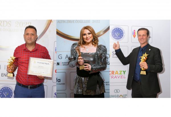В Баку впервые прошла церемония награждения проекта Golden Summit Awards - Altın Zirvə (ФОТО)
