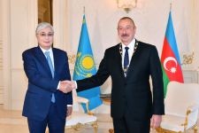 President of Azerbaijan Ilham Aliyev awarded highest order of Kazakhstan “Altyn Kyran” – “Golden Eagle” (PHOTO/VIDEO)