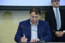 Protocol of first meeting of Kazakh-Azerbaijani Business Council signed (PHOTO)