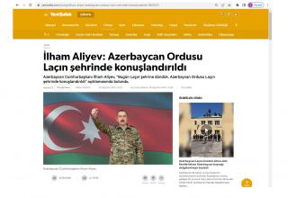 Influential Turkish newspaper writes about return of Azerbaijanis to Lachin