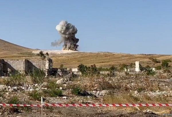 Four people suffer from landmine blast in Azerbaijan's Kalbajar district