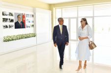 First Vice-President Mehriban Aliyeva attends opening of building of secondary school in Bina settlement and orphanage-kindergarten in Garachukhur settlement (PHOTO/VIDEO)