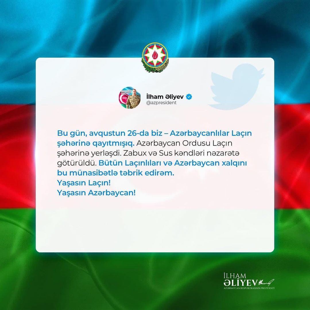 Birinci vitse-prezident Mehriban Əliyeva: Qarabağ Azərbaycandır