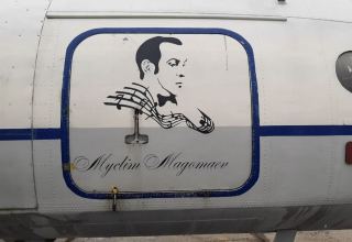Фюзеляж самолета "Муслим Магомаев" стал экспонатом российского музея (ФОТО)