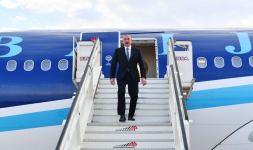 President Ilham Aliyev arrives in Italy for working visit (PHOTO/VIDEO)