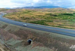 Construction of Fuzuli - Hadrut highway in Azerbaijan nearing completion