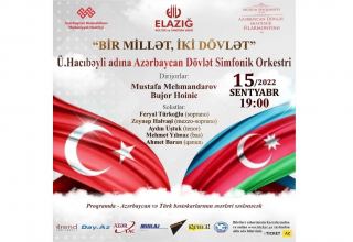 Азербайджанские и турецкие музыканты выступят в Баку с концертом