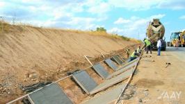 Строительство автодороги Физули-Гадрут находится на завершающем этапе (ФОТО)