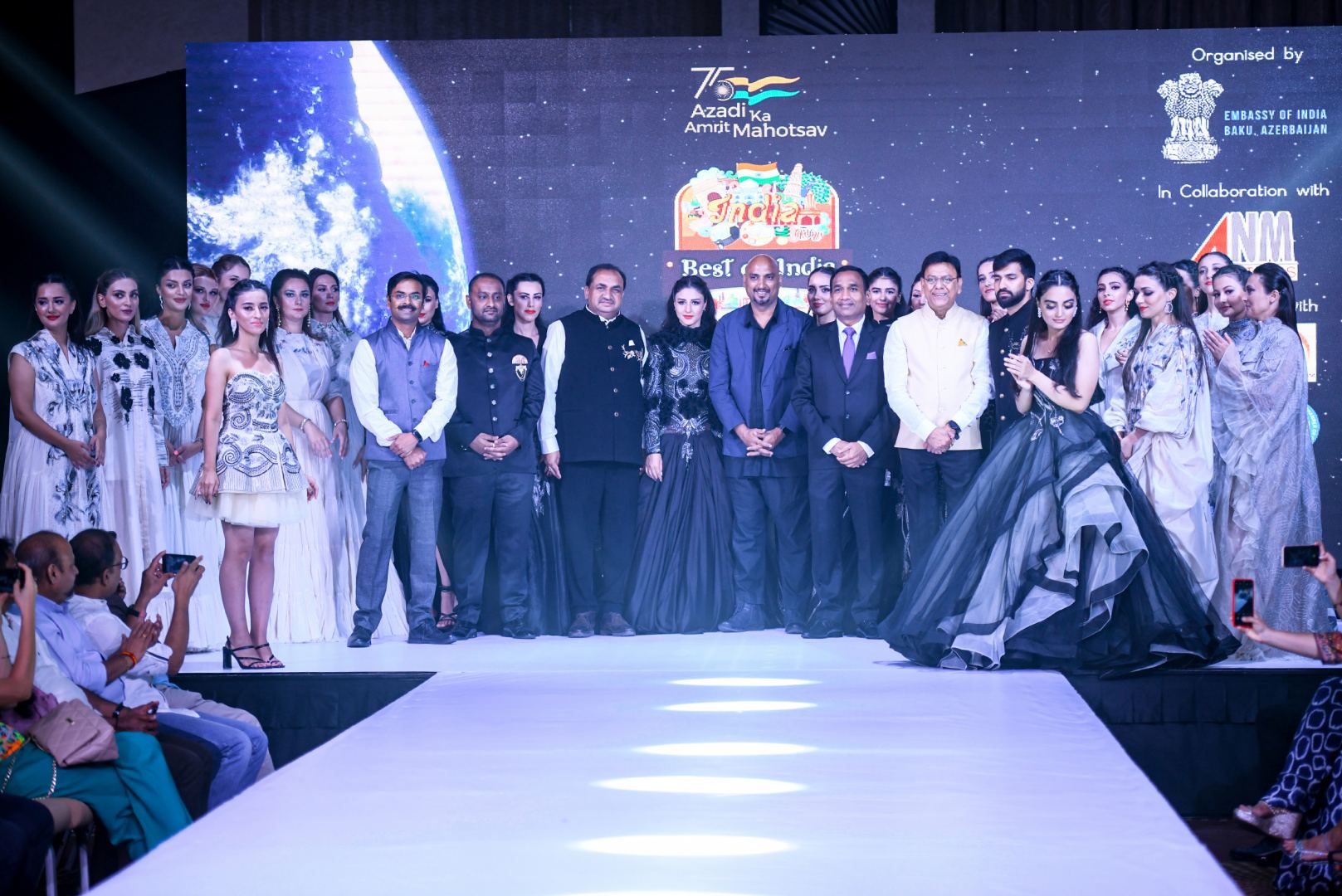 Embassy of India organises Exclusive Fashion Show presenting “Indian Creativity on the Ramp” (PHOTO)