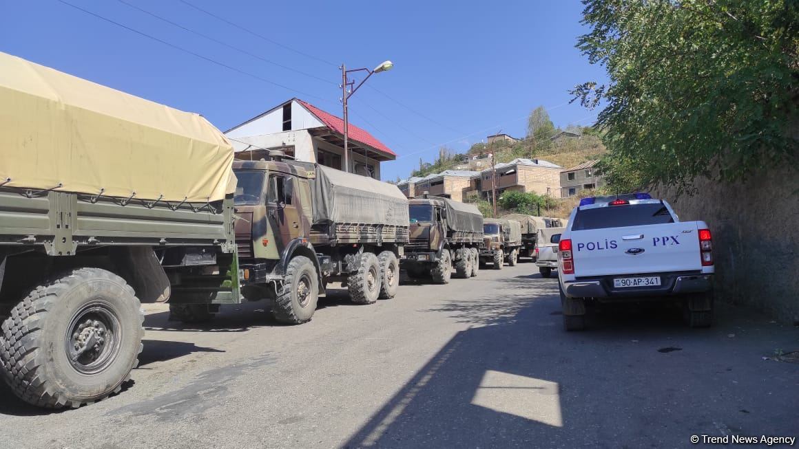 Azerbaijani servicemen serving in Lachin, de-mining of territories continues (PHOTO/VIDEO)