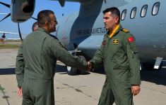 Turkish servicemen and aircraft that will participate in "TurAz Qartalı - 2022" exercises are in Azerbaijan (PHOTO)