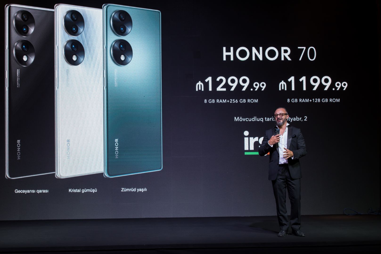 В Баку прошла презентация нового смартфона технологической компании HONOR (ФОТО)