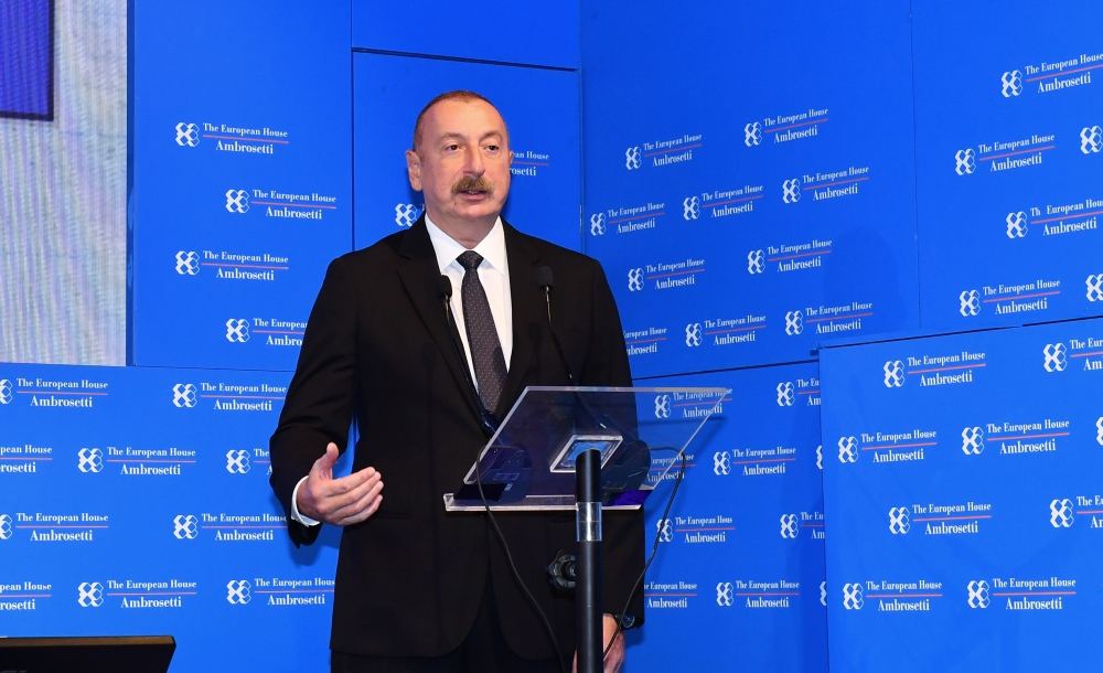 We are making our steps with respect to our strategy - President Ilham Aliyev