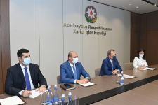 Глава МИД Азербайджана встретился с послом доброй воли ЮНЕСКО (ФОТО)