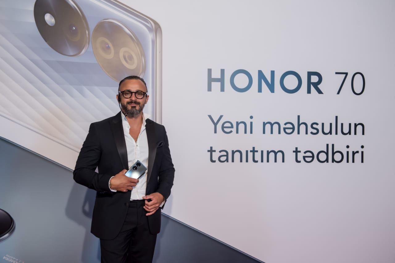 В Баку прошла презентация нового смартфона технологической компании HONOR (ФОТО)