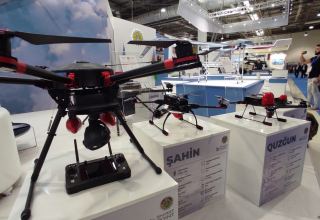Azerbaijan exhibits number of UAVs at ADEX-2022 (PHOTO)