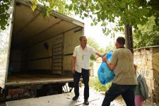 Another group of Azerbaijani citizens preparing to return to native Aghali village (PHOTO)